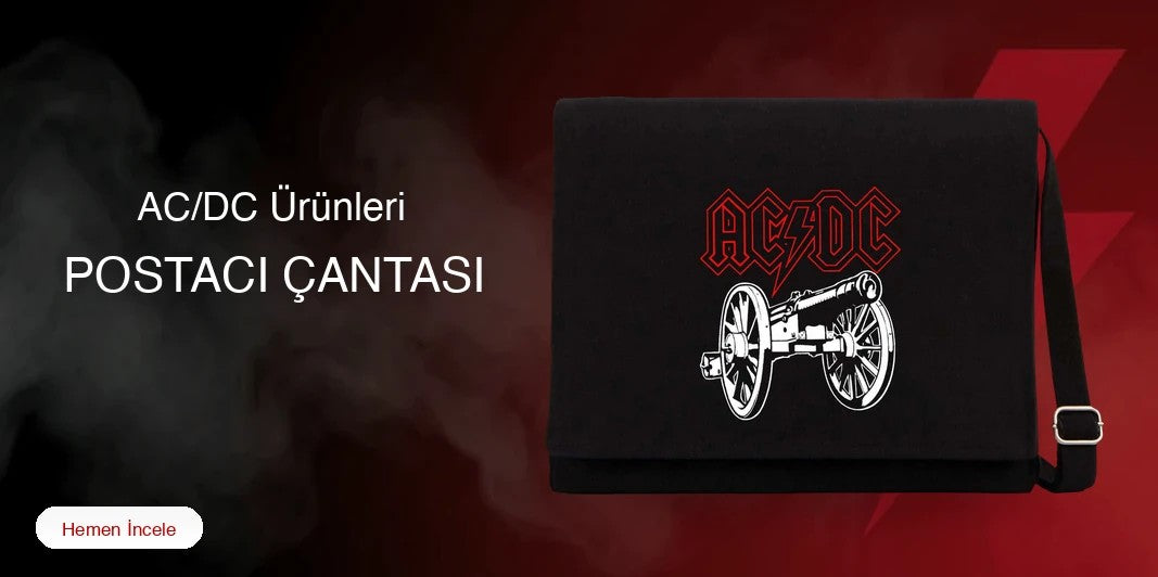 AC/DC Postacı Çantası kapak