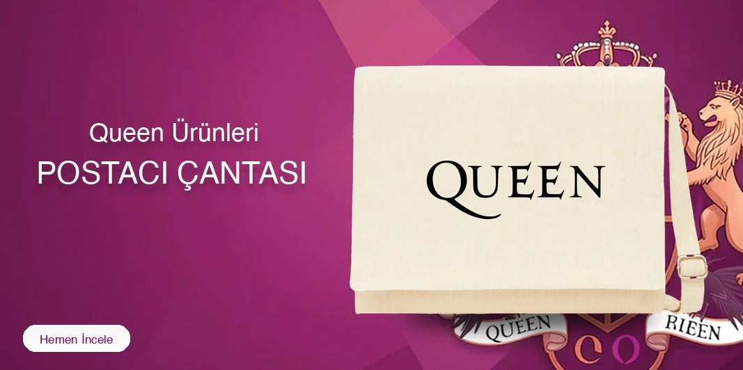 Queen Postacı Çantası kapak