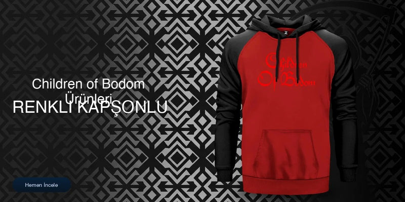 Children of Bodom Renkli Kapşonlu