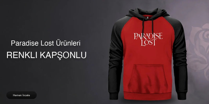 Paradise Lost Renkli Kapşonlu