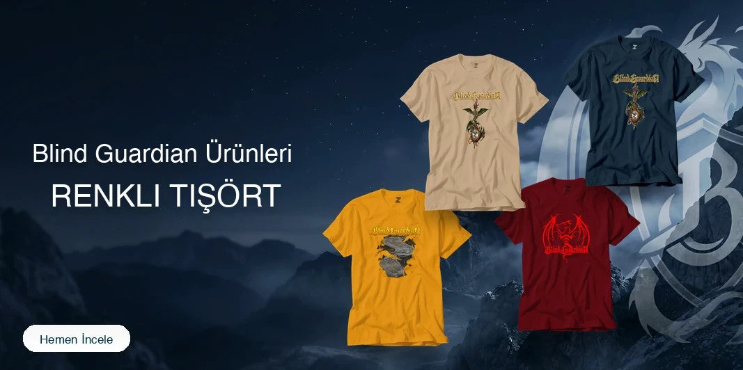 Blind Guardian Renkli Tişört kapak