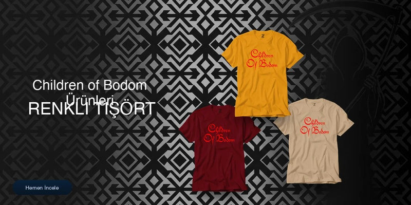 Children of Bodom Renkli Tişört