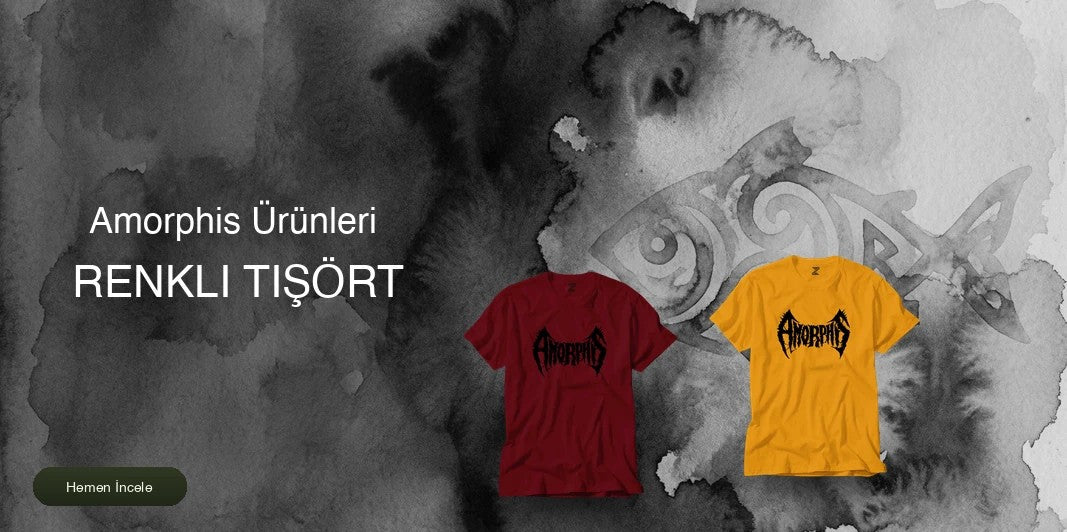 Amorphis Renkli Tişört kapak