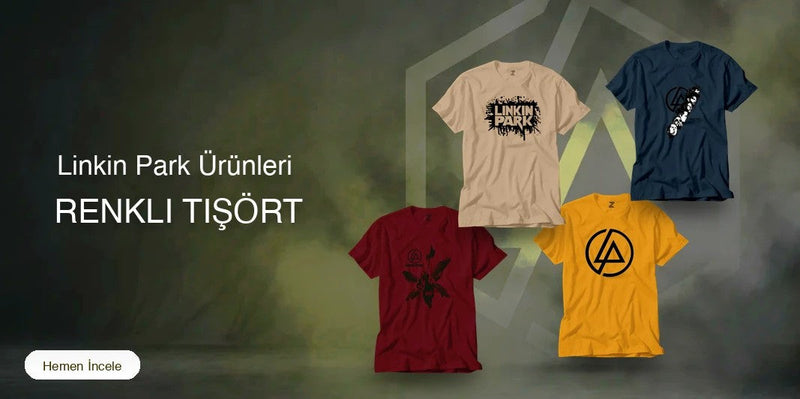 Linkin Park Renkli Tişört