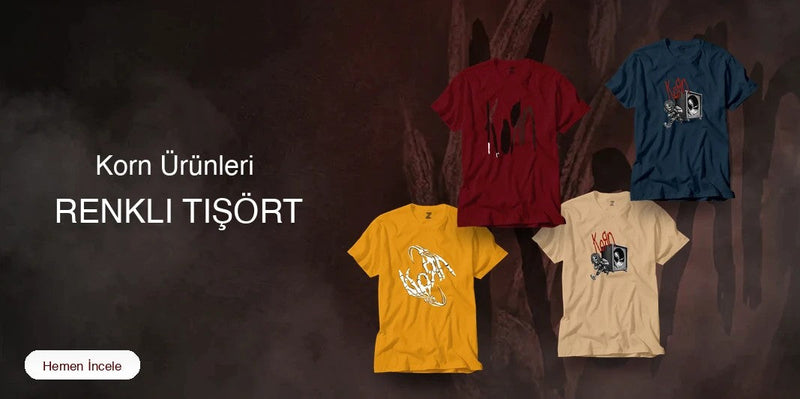Korn Renkli Tişört