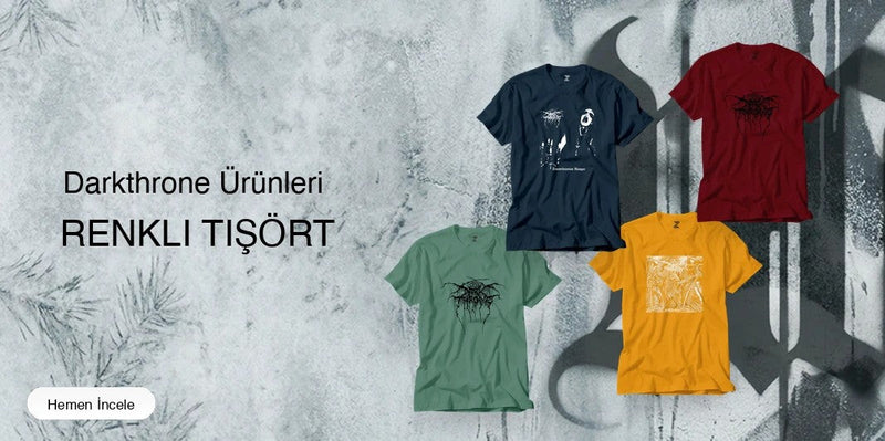 Darkthrone Renkli Tişört kapak