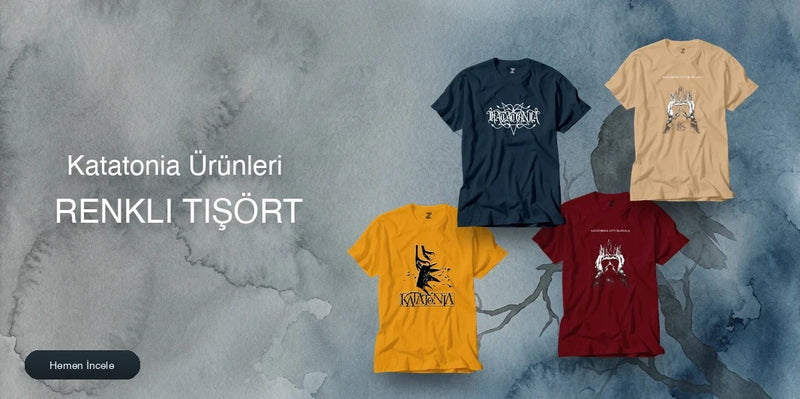 Katatonia Renkli Tişört