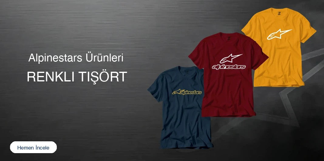 Alpinestars Renkli Tişört kapak
