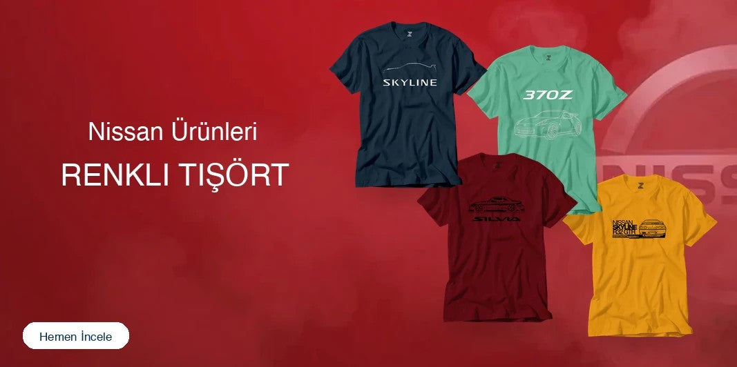 Nissan Renkli Tişört kapak