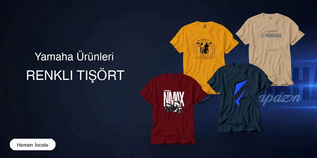 Yamaha Renkli Tişört kapak