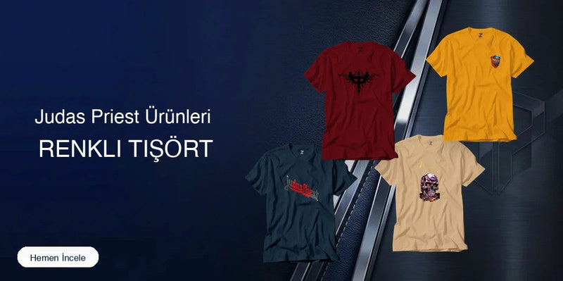 Judas Priest Renkli Tişört