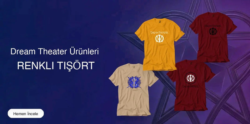 Dream Theater Renkli Tişört