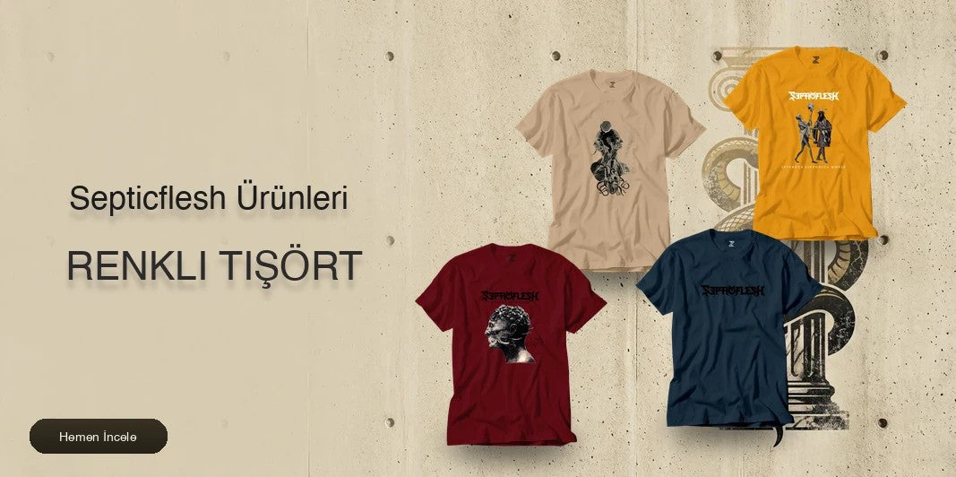 Septicflesh Renkli Tişört kapak