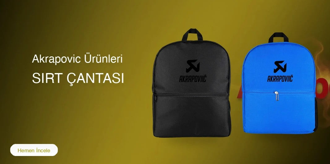 Akrapovic Sırt Çantası kapak