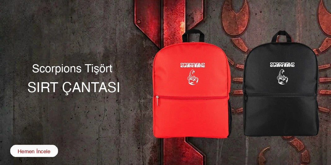 Scorpions Sırt Çantası kapak