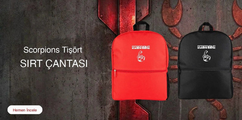 Scorpions Sırt Çantası kapak
