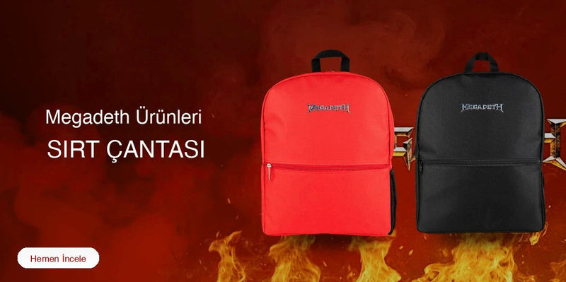 Megadeth Sırt Çantası kapak
