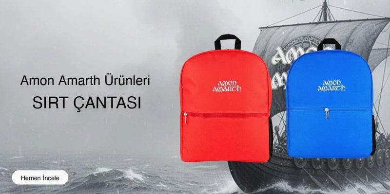 Amon Amarth Sırt Çantası kapak