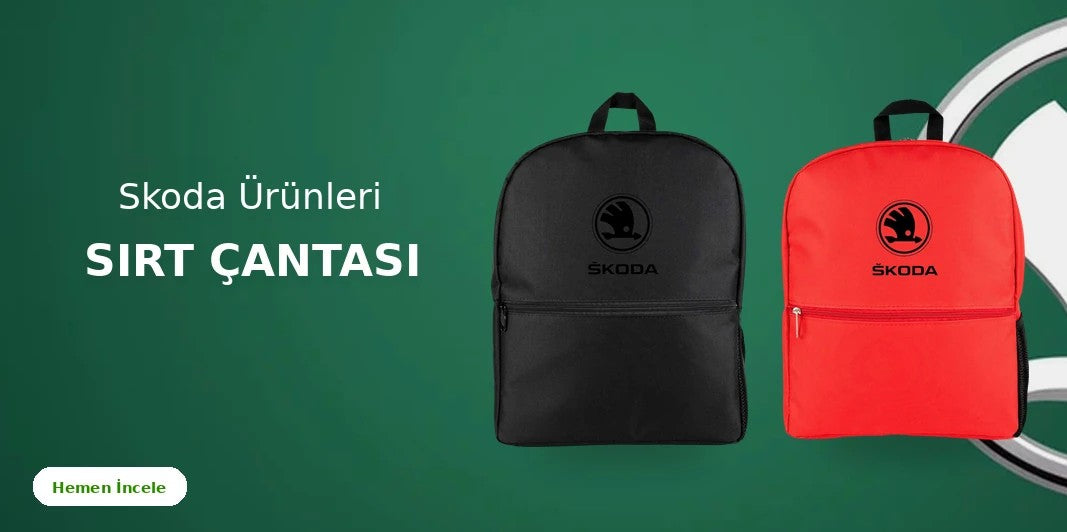 Skoda Sırt Çantası kapak