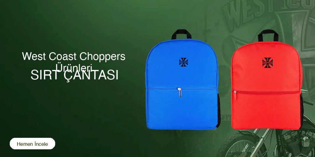 West Coast Choppers Sırt Çantası kapak