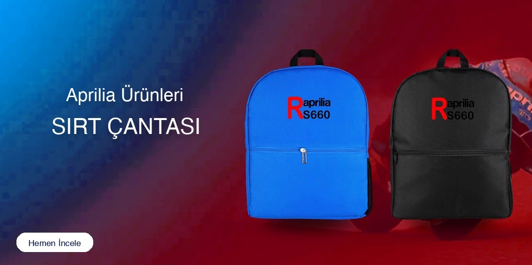 Aprilia Sırt Çantası kapak