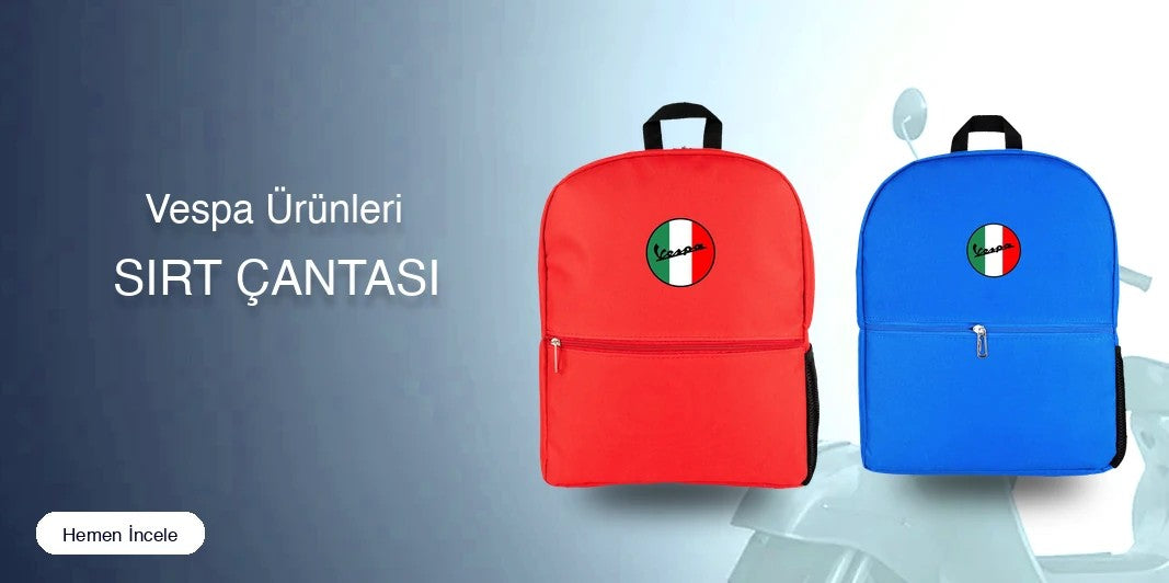 Vespa Sırt Çantası kapak