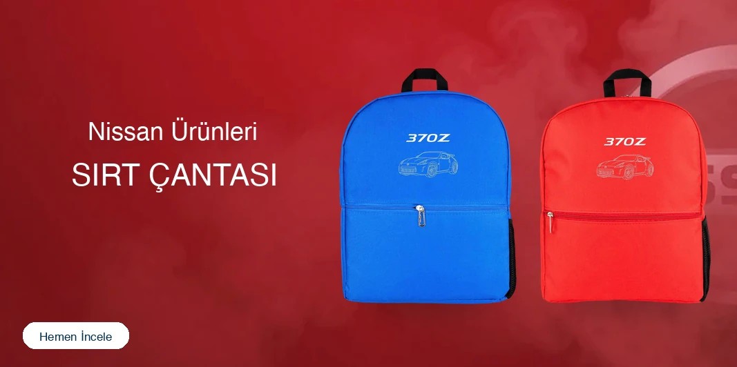 Nissan Sırt Çantası kapak