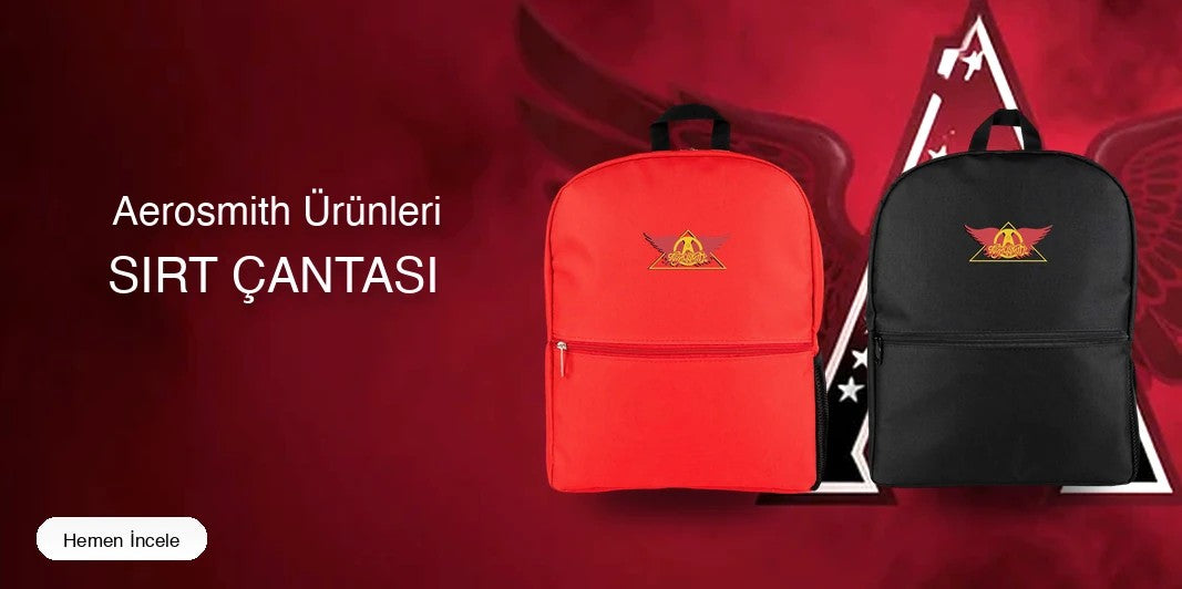 Aerosmith Sırt Çantası kapak