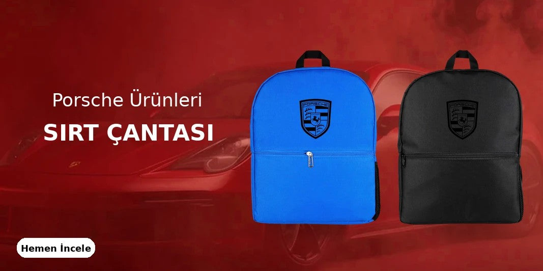 Porsche Sırt Çantası kapak