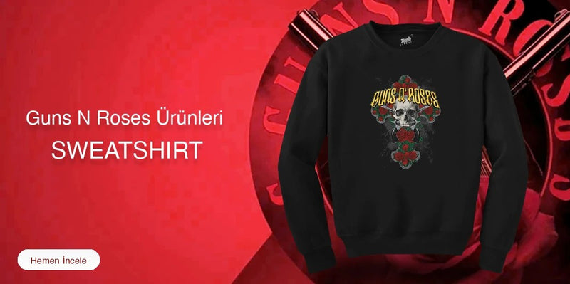 Guns N Roses Sweatshirt kapak