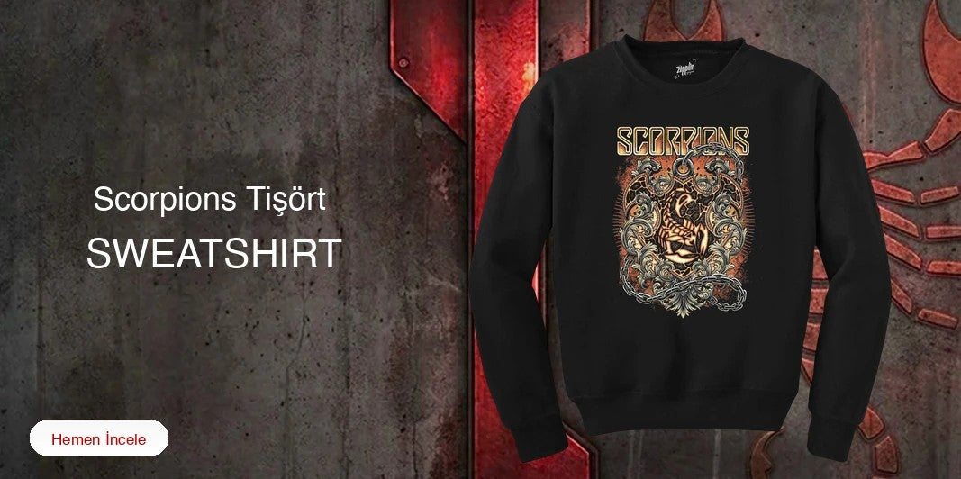 Scorpions Sweatshirt kapak