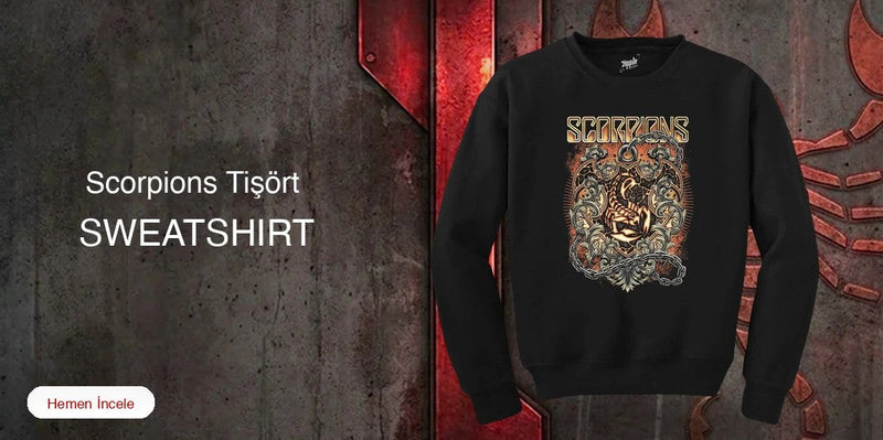 Scorpions Sweatshirt kapak