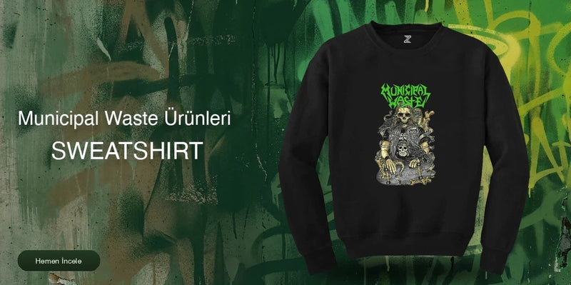 Municipal Waste Sweatshirt