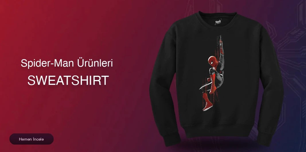 Spider-Man Sweatshirt kapak