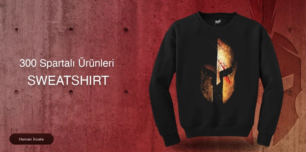 300 Spartalı Sweatshirt kapak