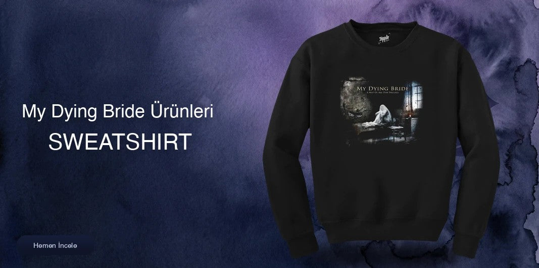 My Dying Bride Sweatshirt kapak