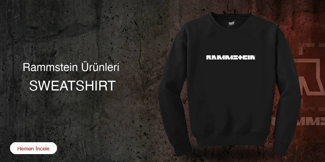 Rammstein Sweatshirt kapak