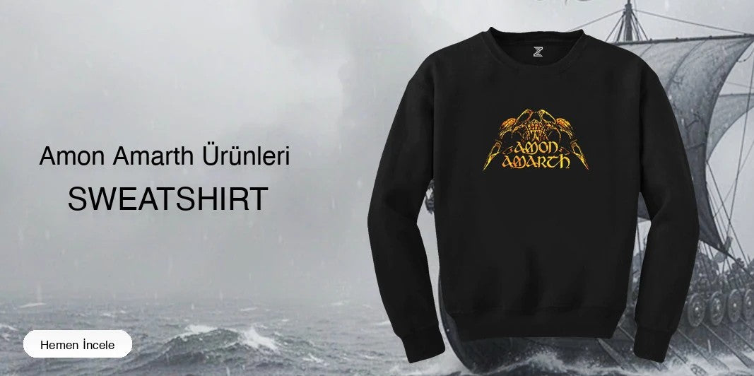 Amon Amarth Sweatshirt kapak