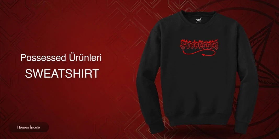 Possessed Sweatshirt kapak