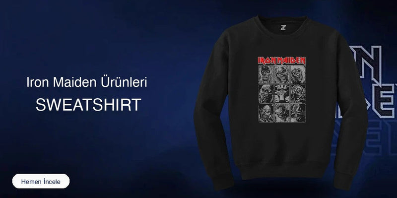 Iron Maiden Sweatshirt kapak