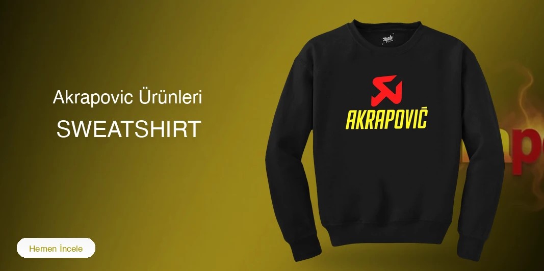 Akrapovic Sweatshirt kapak