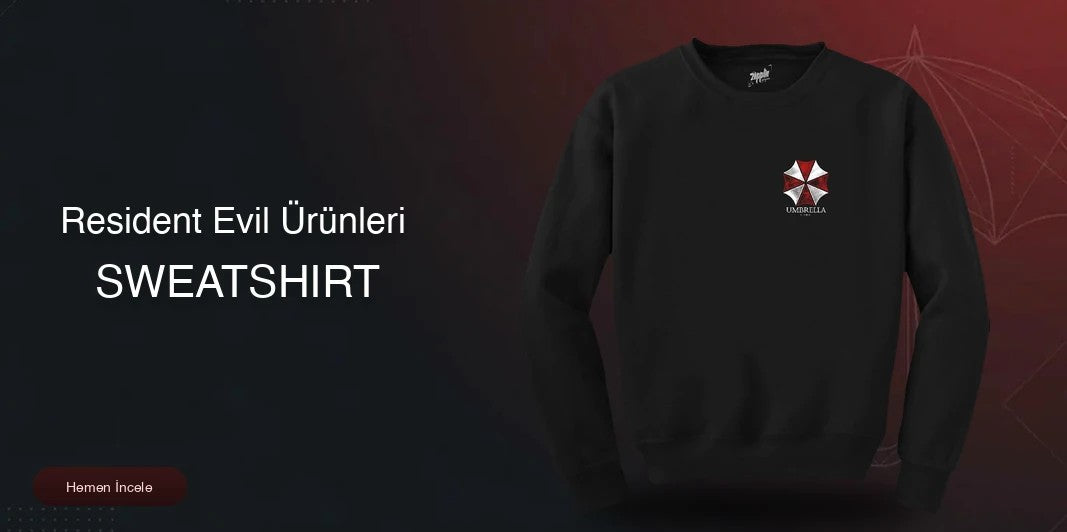 Resident Evil Sweatshirt kapak