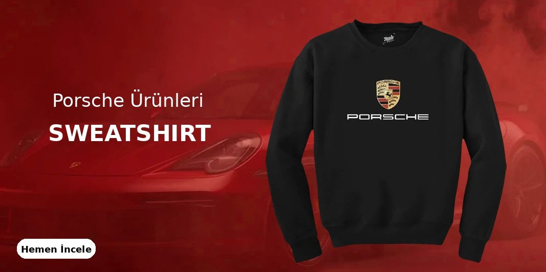 Porsche Sweatshirt kapak