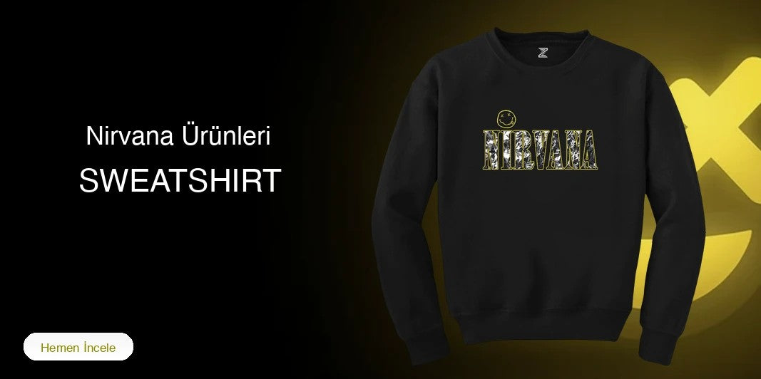 Nirvana Sweatshirt kapak