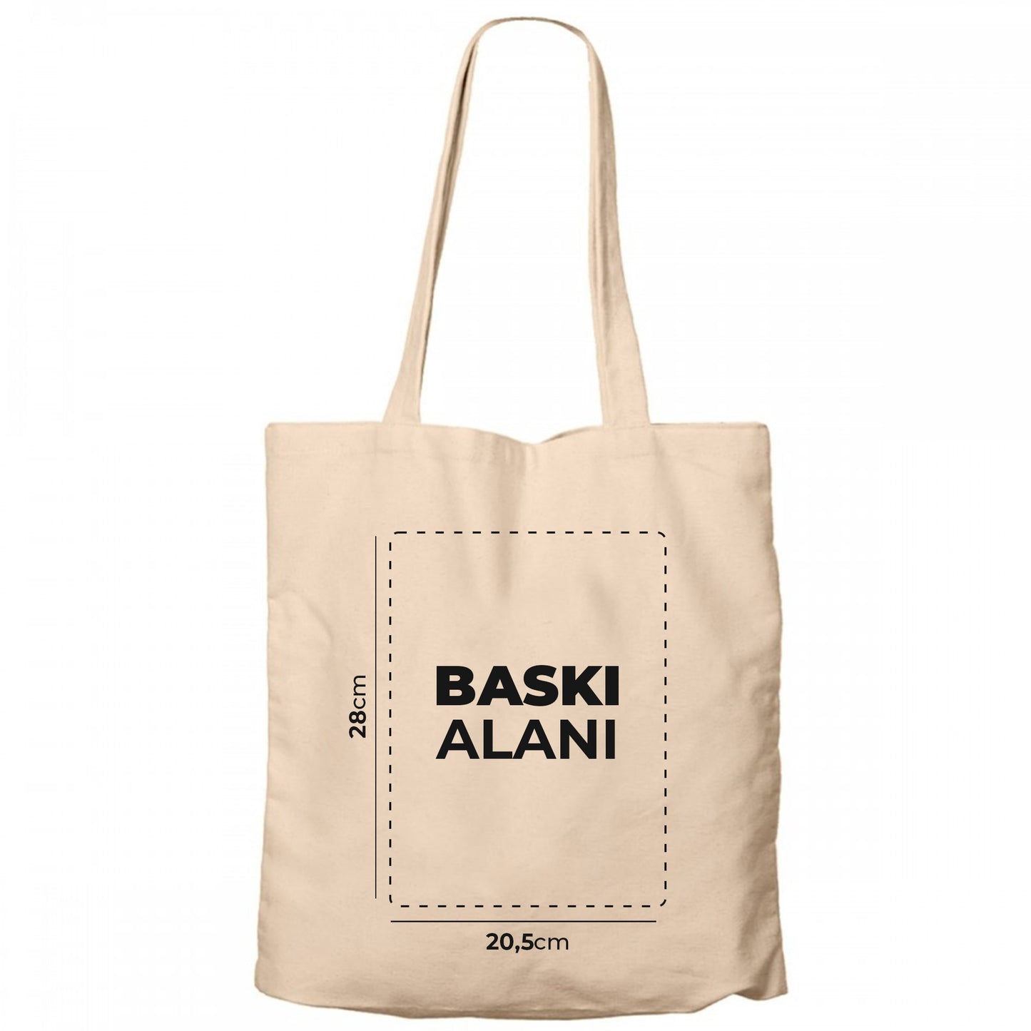 Baskılı Kanvas Bez Çanta 35x40 cm Toptan