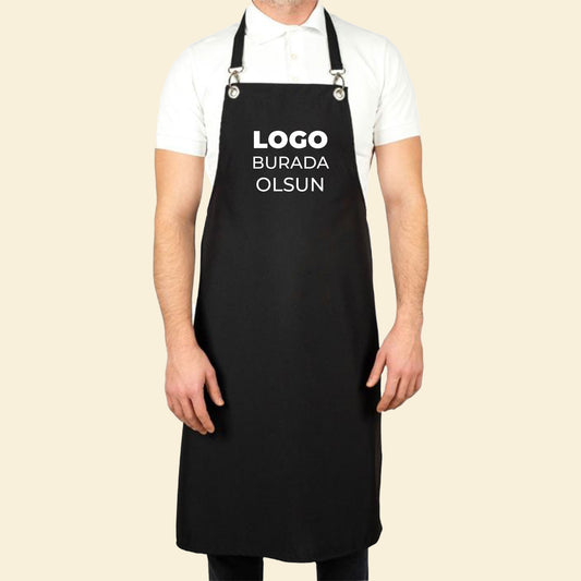 MasterChef Mutfak Önlüğü Siyah Renk Toptan