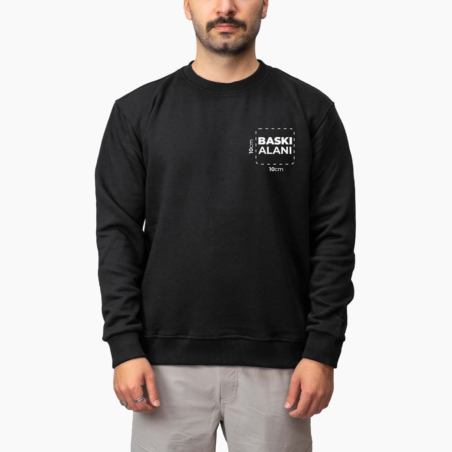 Baskılı Sweatshirt Toptan