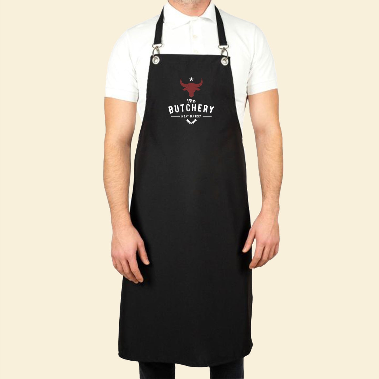 MasterChef Mutfak Önlüğü Siyah Renk Toptan