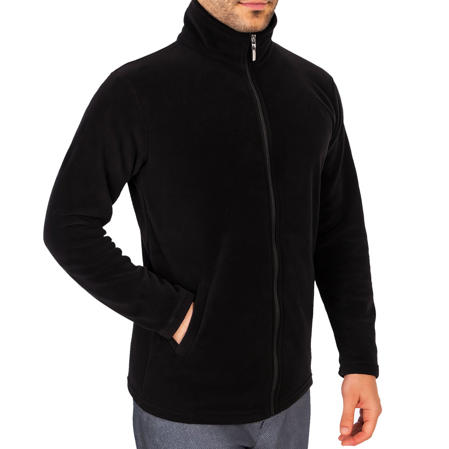 Polar Fermuarlı Siyah Renk