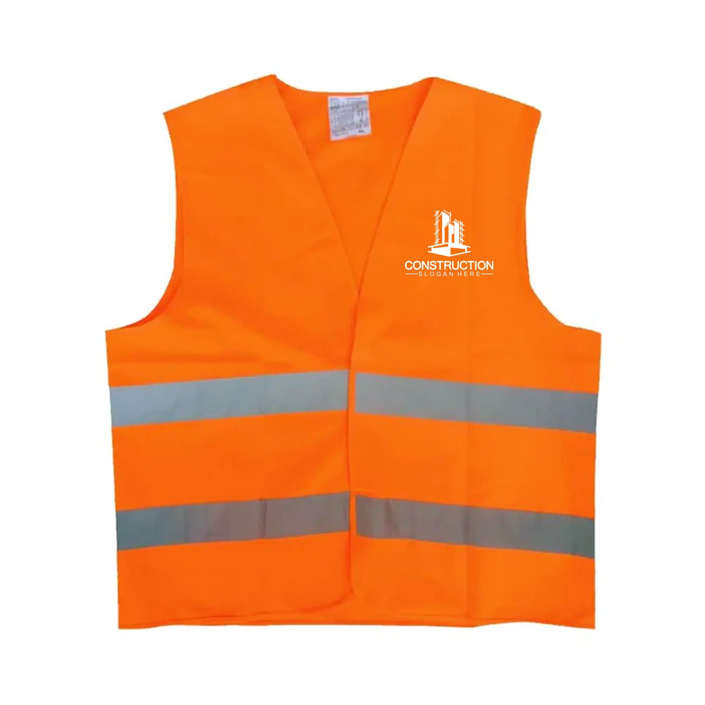 Logo Baskılı Reflektörlü İkaz Yeleği Baskılı Toptan